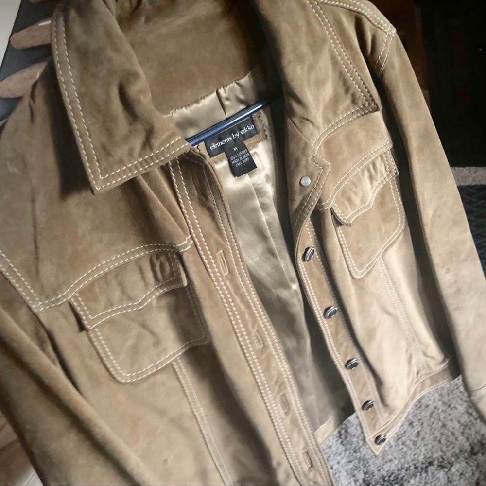 Suede jacket